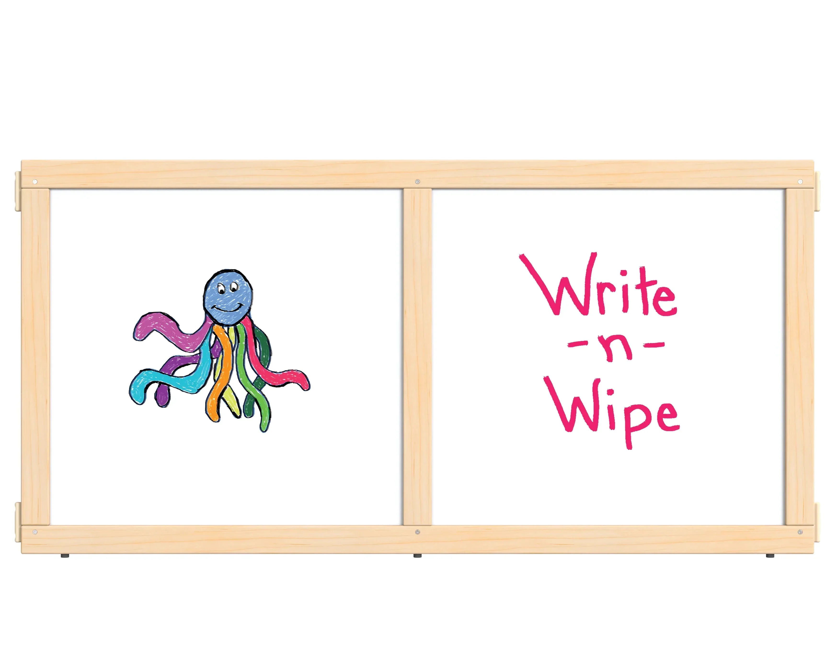 KYDZ Suite® Panel - T-height - 48" Wide - Write-n-Wipe