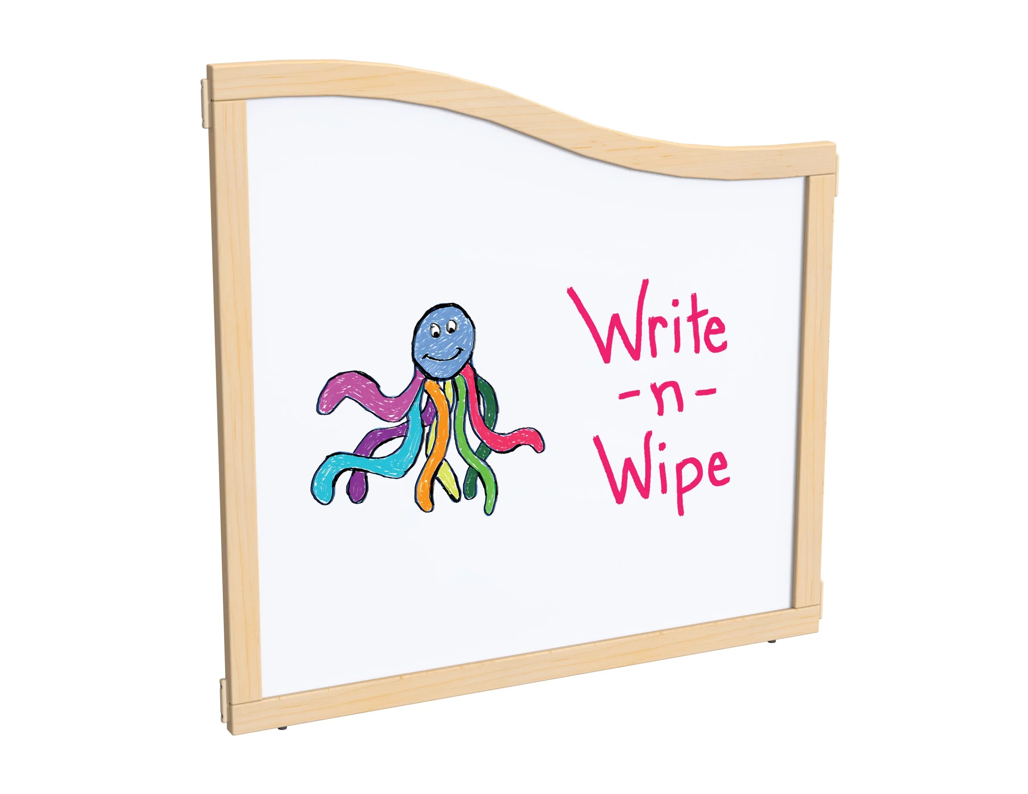 KYDZ Suite® Cascade Panel - E To A-height - 36" Wide - Write-n-Wipe