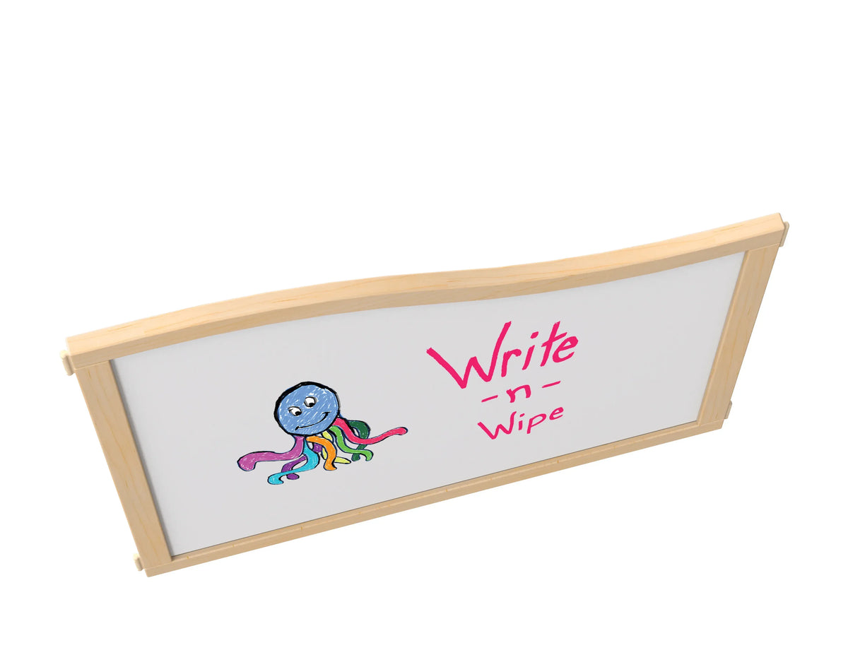 KYDZ Suite® Cascade Panel - E To A-height - 36" Wide - Write-n-Wipe