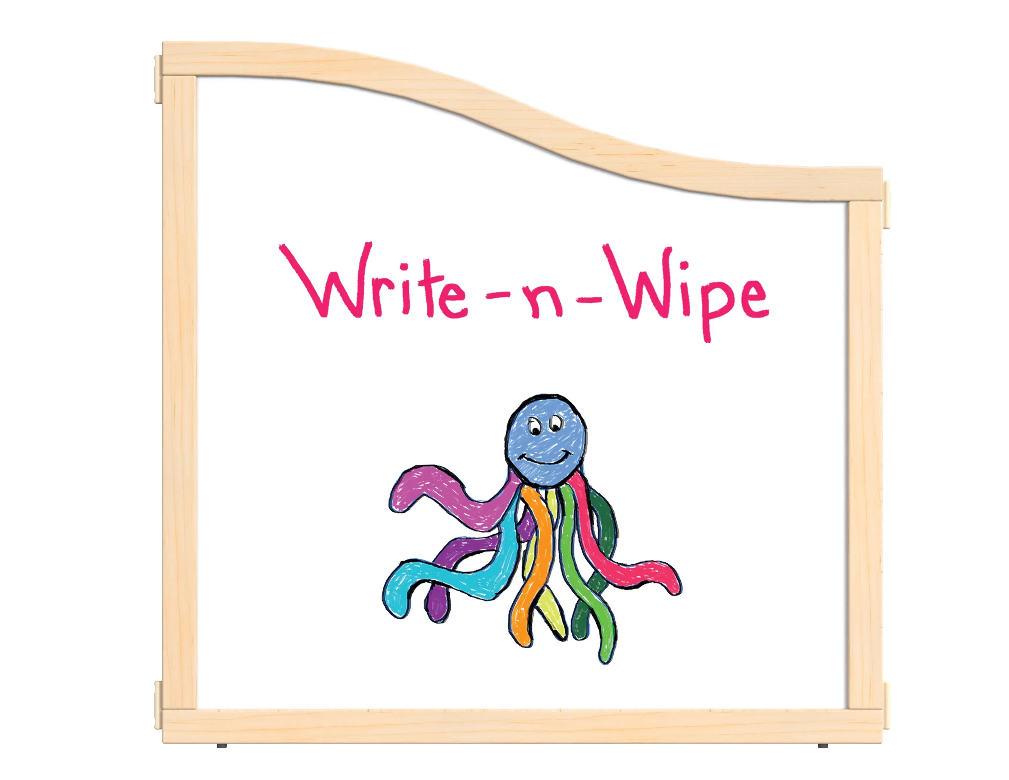 KYDZ Suite® Cascade Panel - E To A-height - 36" Wide - Write-n-Wipe