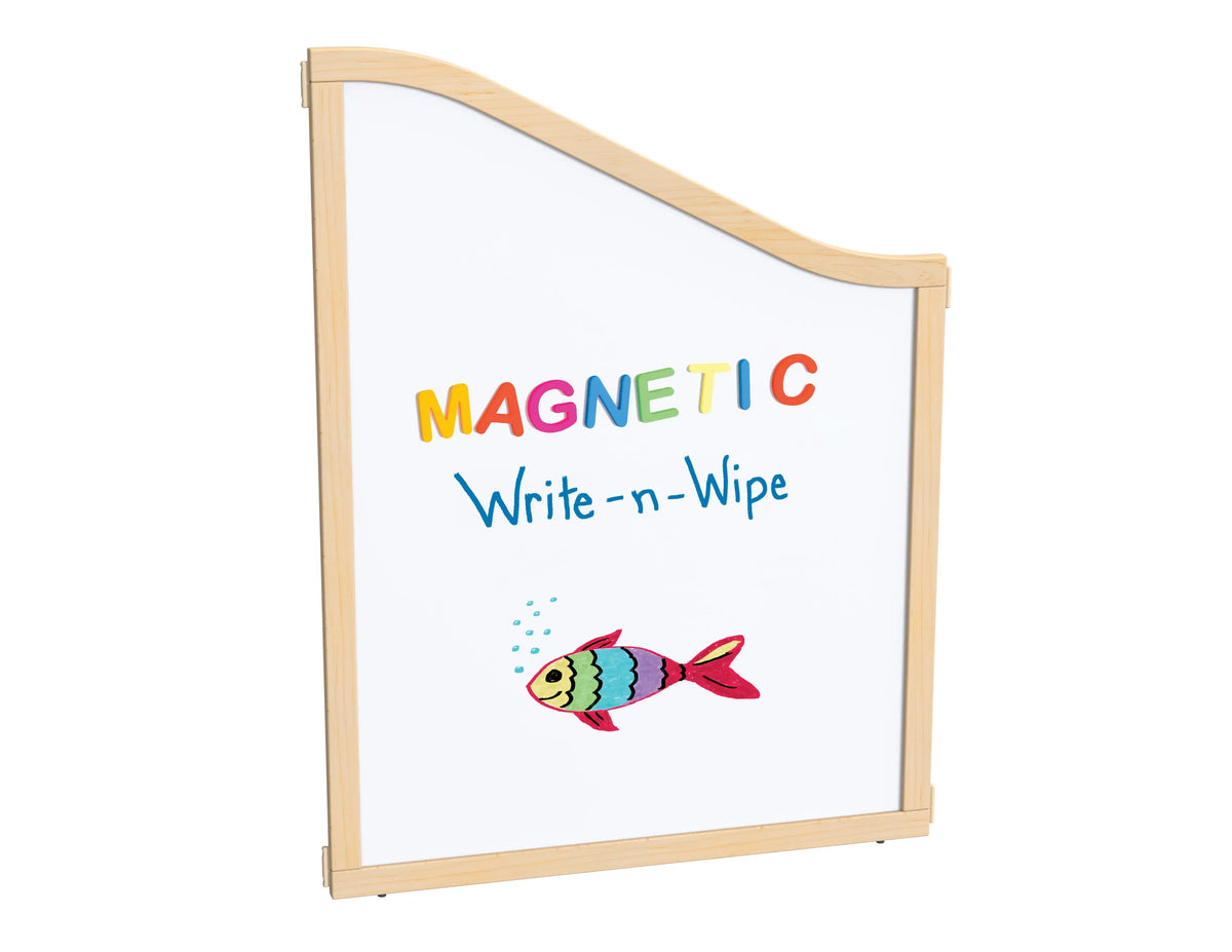 KYDZ Suite® Cascade Panel - A to S-height - 36" Wide - Magnetic Write-n-Wipe