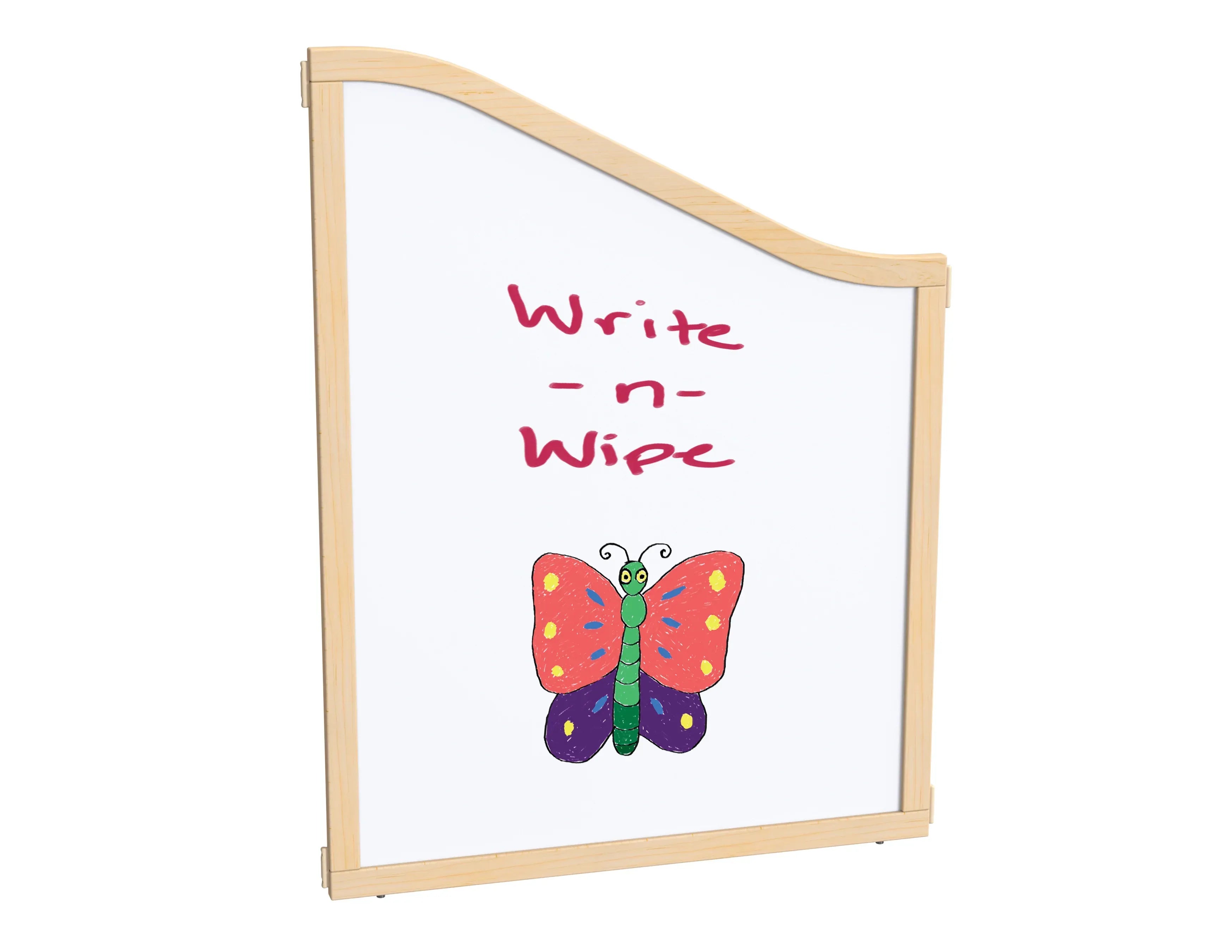 KYDZ Suite® Cascade Panel - A to S-height - 36" Wide - Write-n-Wipe