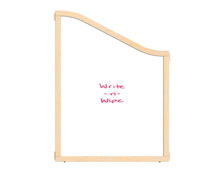 KYDZ Suite® Cascade Panel - A to S-height - 36" Wide - Write-n-Wipe