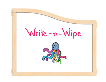 KYDZ Suite® Cascade Panel - E to T-height - 36" Wide - Write-n-Wipe
