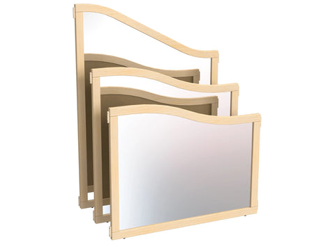 KYDZ Suite® Cascade Panel - A to S-height - 36" Wide - Mirror