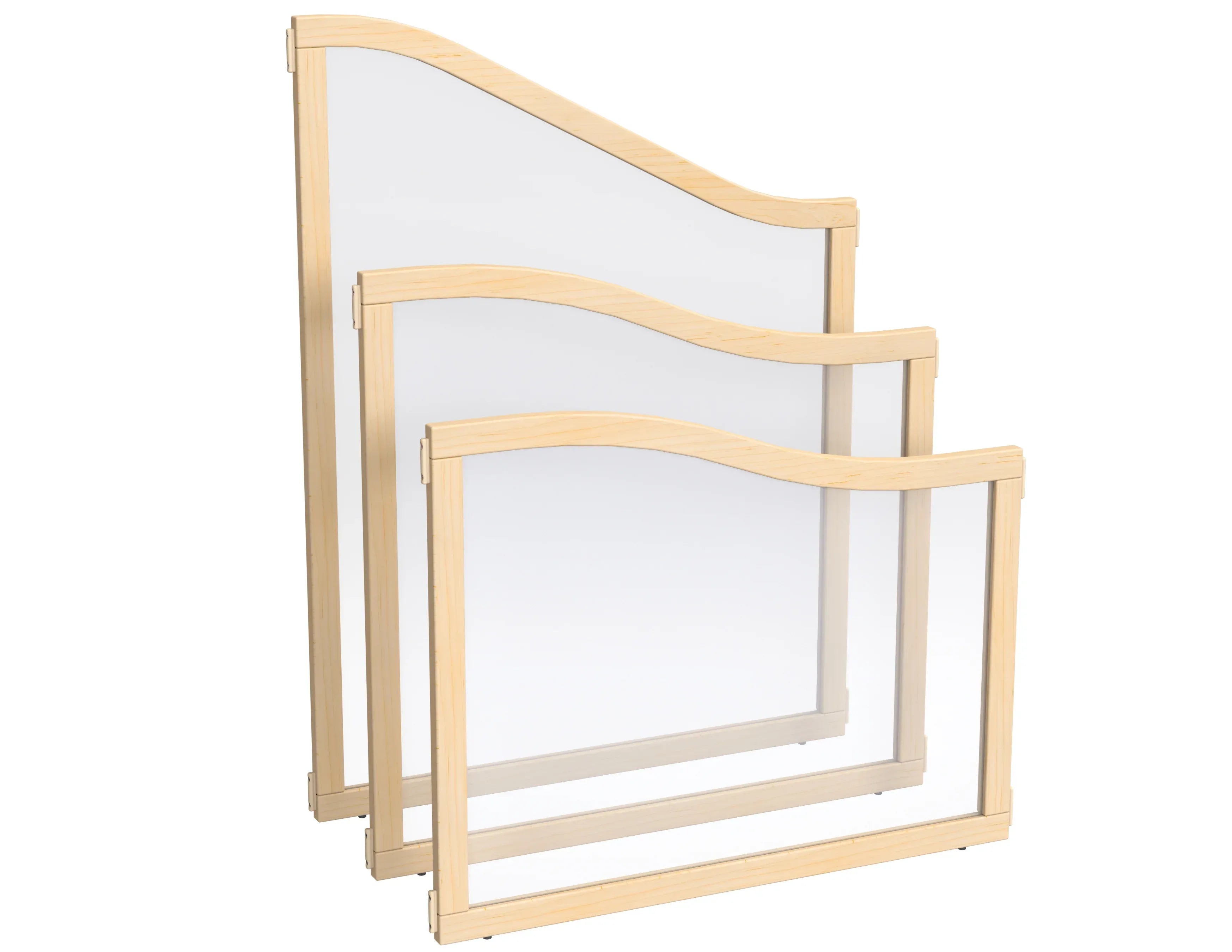 KYDZ Suite® Cascade Panel - E To A-height - 36" Wide - See-Thru