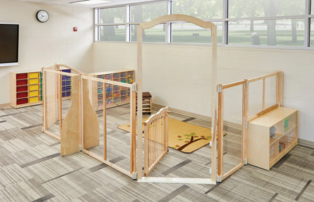 KYDZ Suite® Panel - S-height - 48" Wide - Magnetic Write-n-Wipe