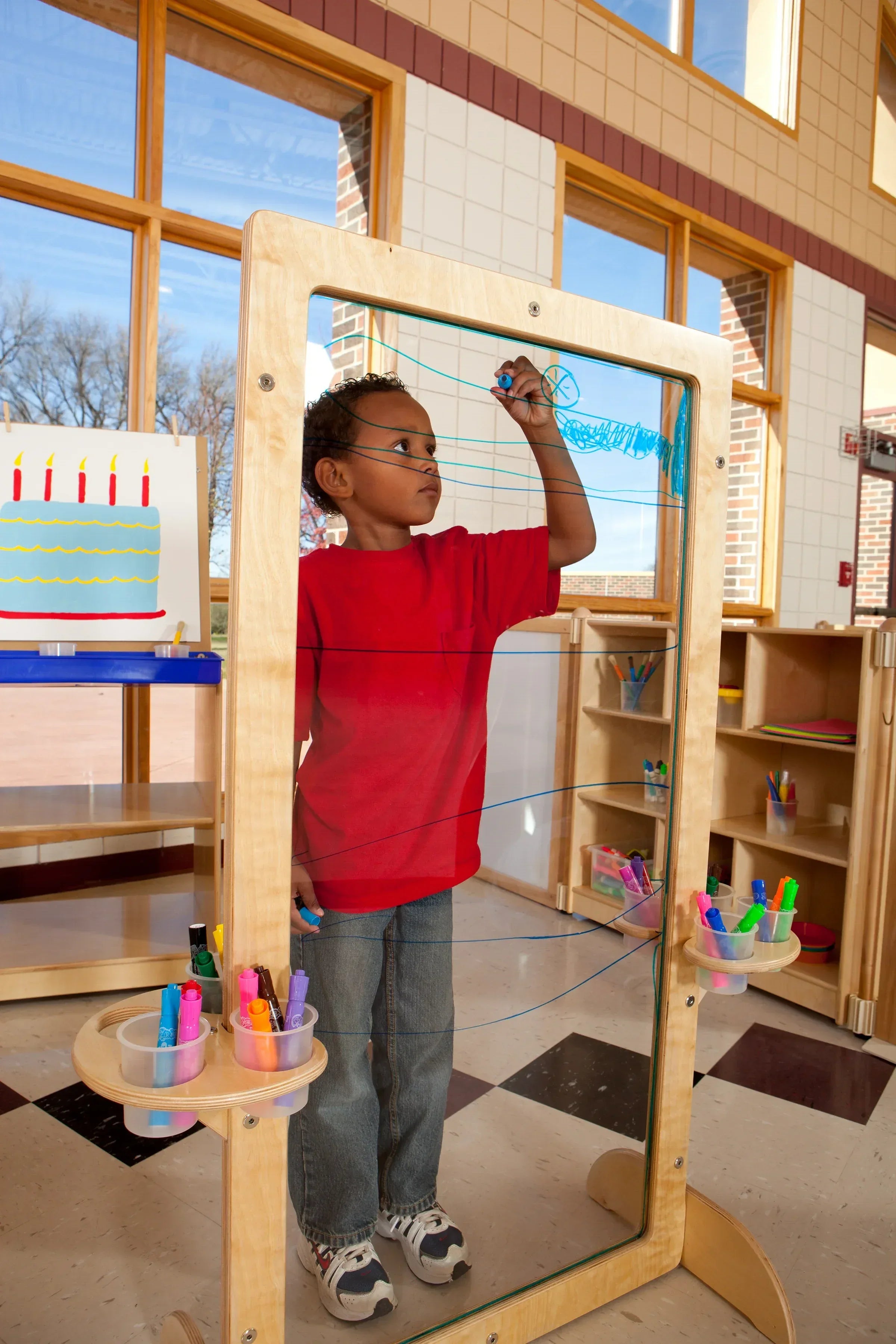 Jonti-Craft® See-Thru Easel