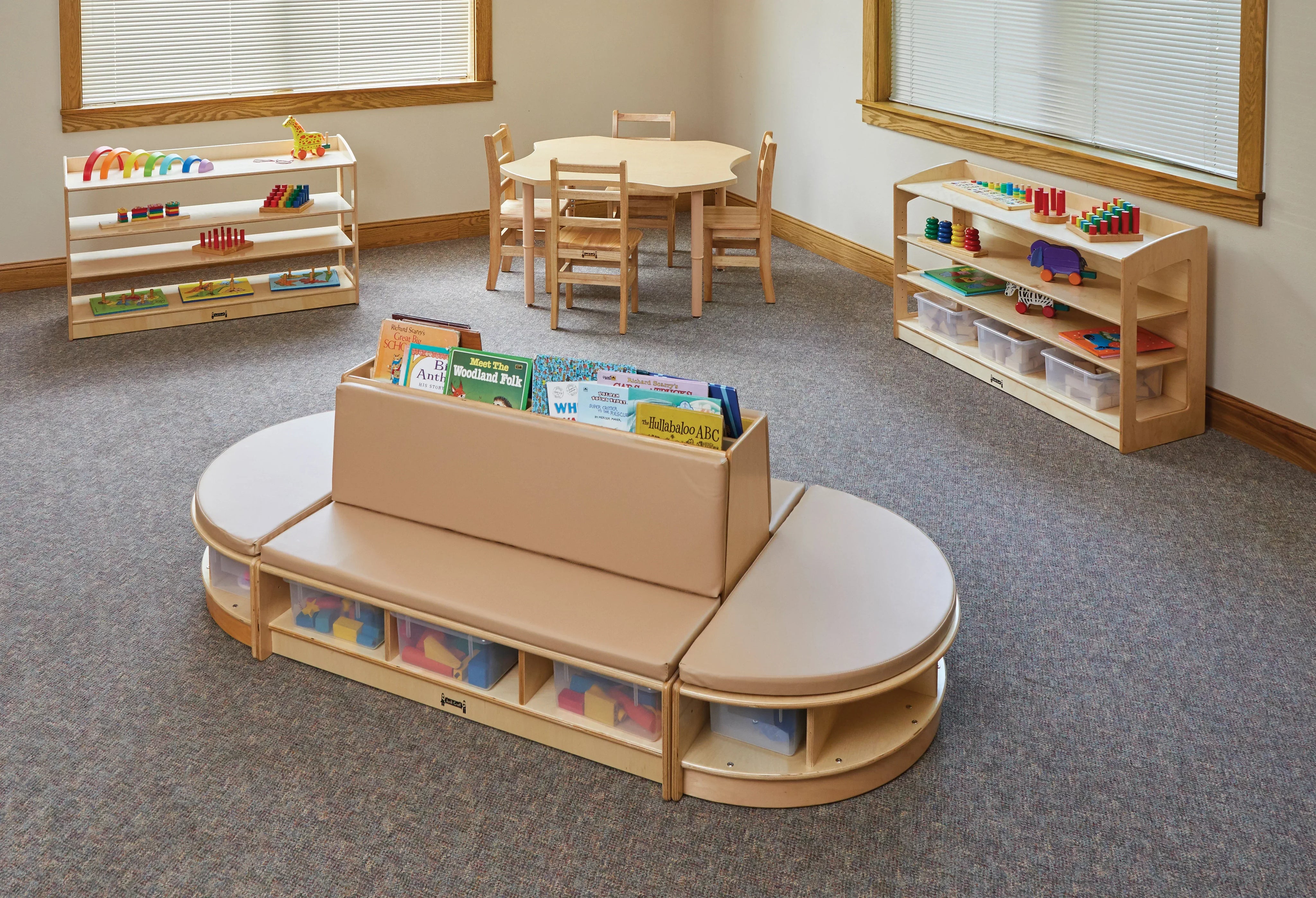 Jonti-Craft® Ridgetop Storage - Sideline View