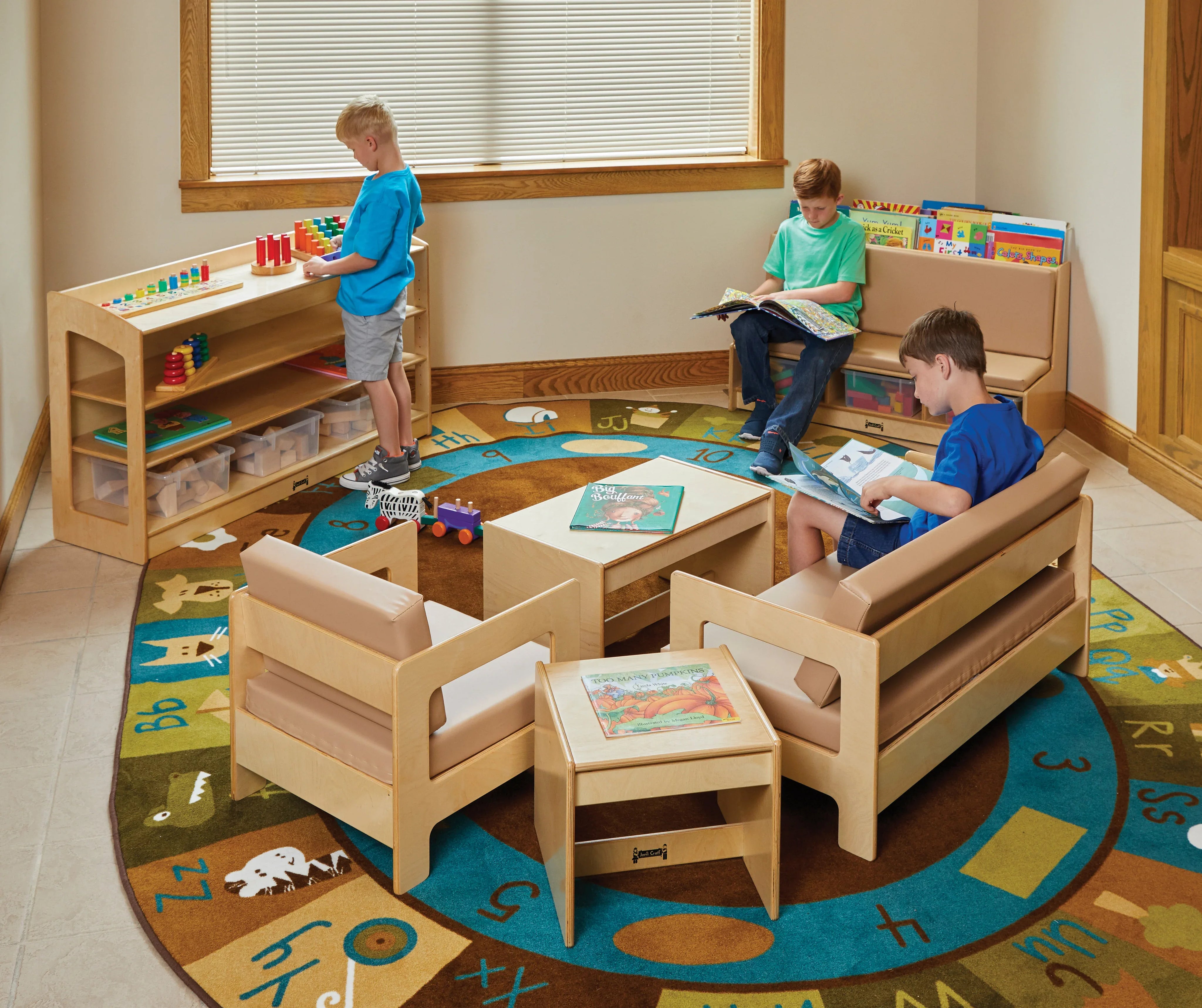 Jonti-Craft® Living Room 4 Piece Set - Wheat