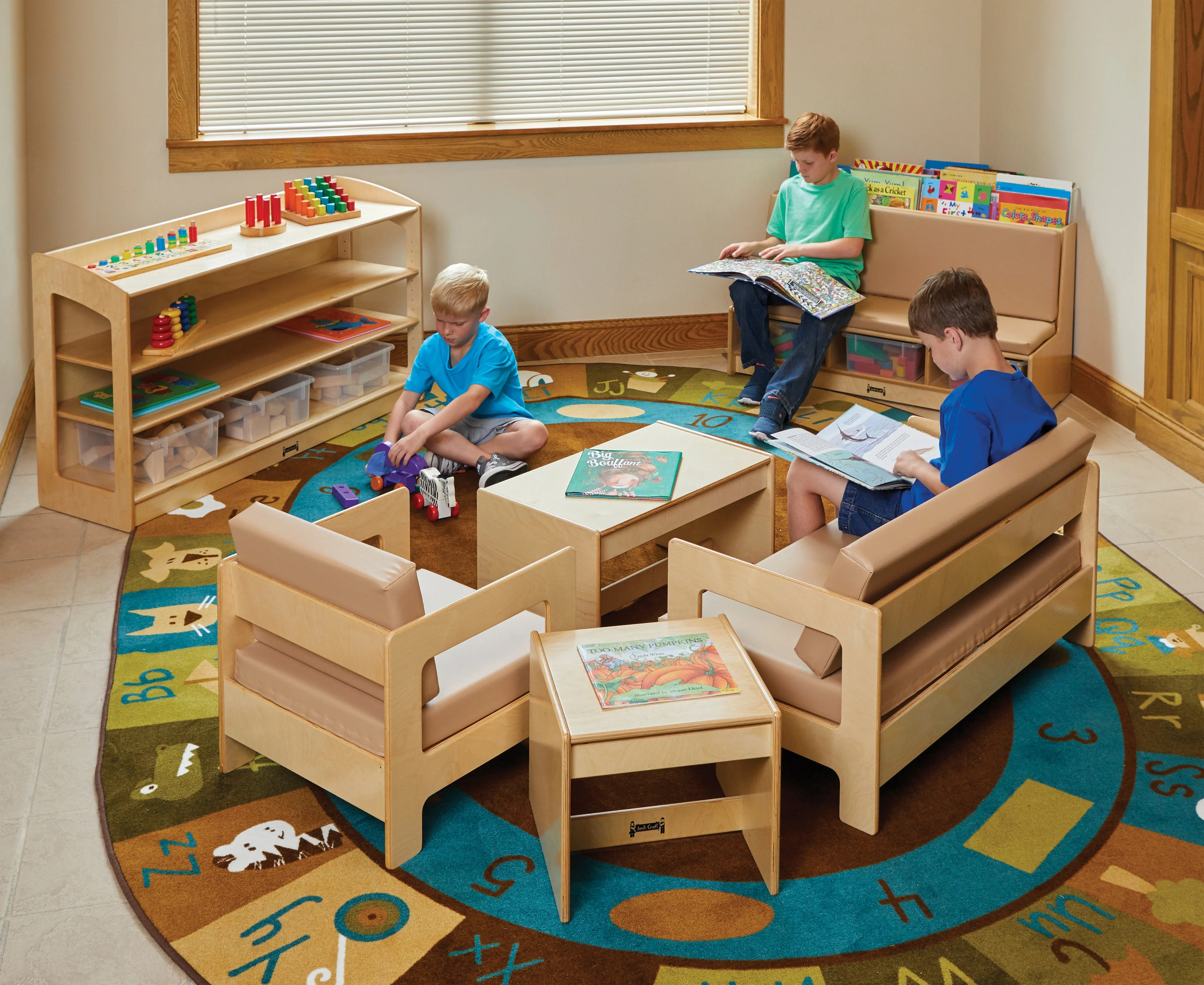Jonti-Craft® Living Room Couch - Wheat