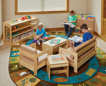 Jonti-Craft® Literacy Couch - Wheat