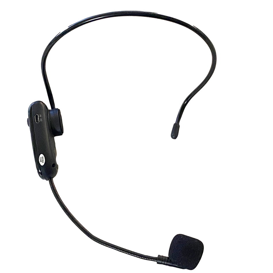 Head-Worn Wireless Microphone Accessory for Amp-Up (PA-25W)
