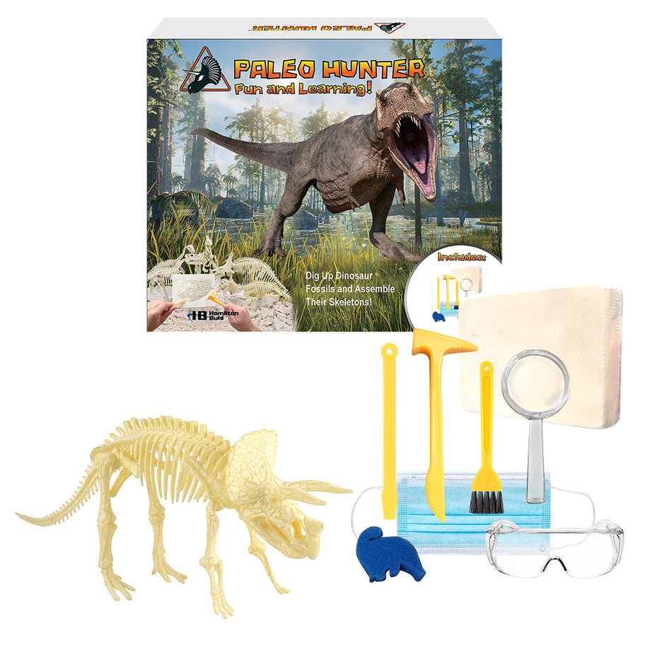STEAM Education - HamiltonBuhl® Paleo Hunter™ Dig Kit - Triceratop