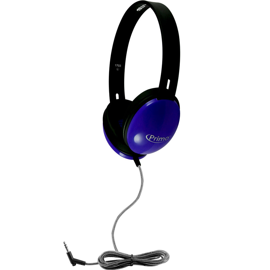 HamiltonBuhl Primo™ Stereo Headphones - Blue
