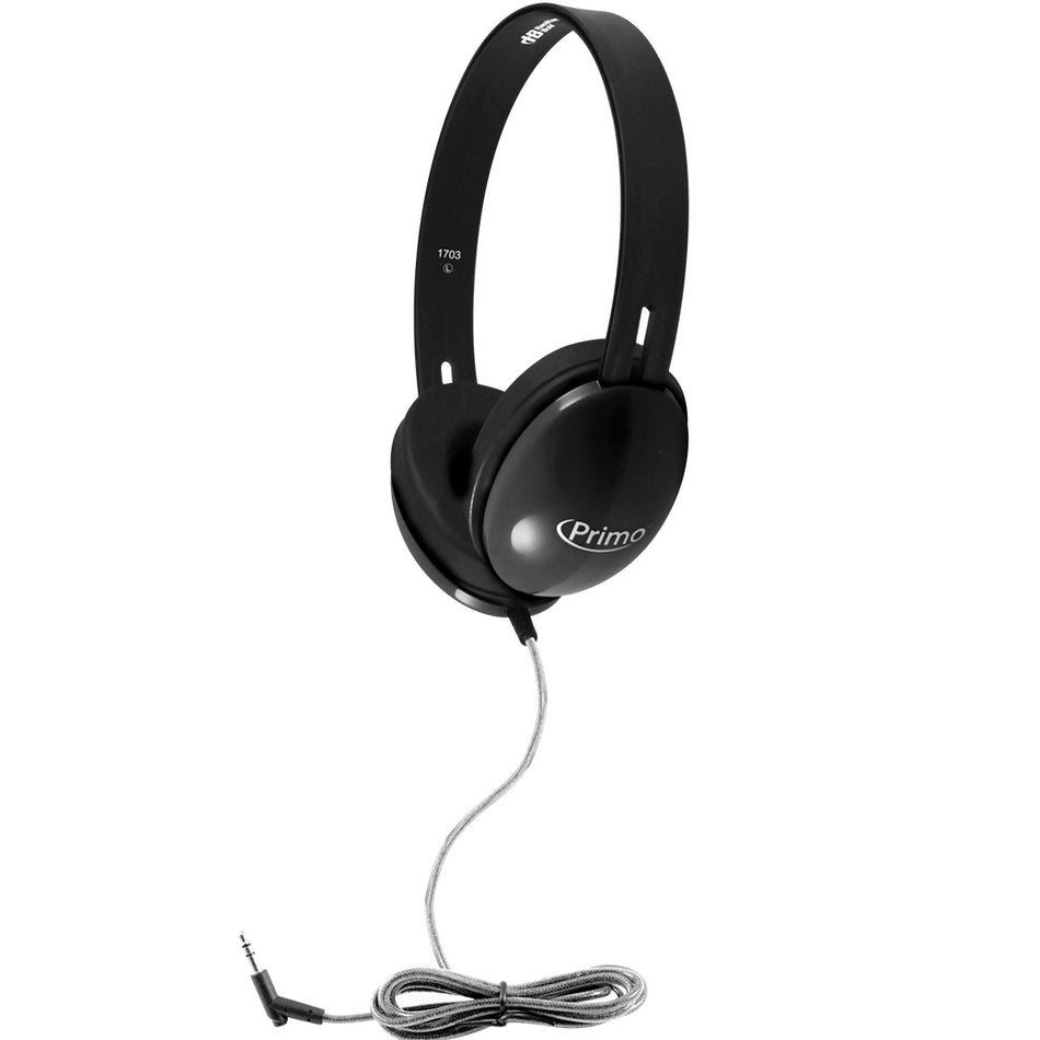 HamiltonBuhl Primo™ Stereo Headphones - Black