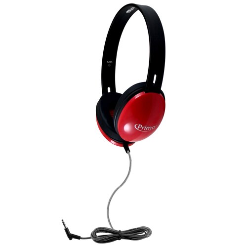 HamiltonBuhl Primo™ Stereo Headphones - Red