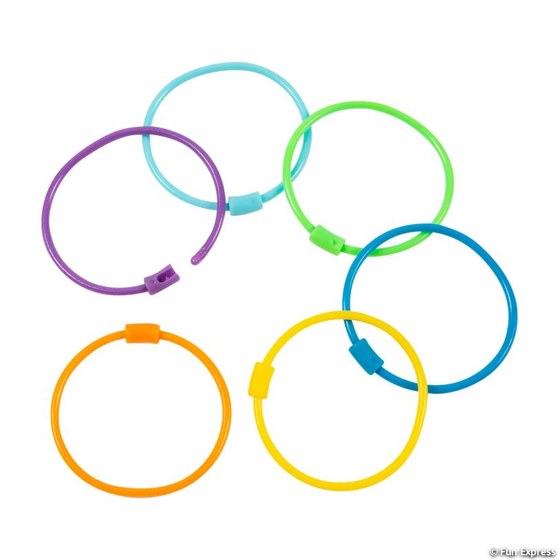 Pony Bead Bracelets - Pkg of 24