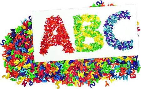 Roylco Colored Alpha Noodles, 1/2 Lb Box R2112