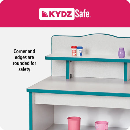 Rainbow Accents® Short Bookcase - Teal