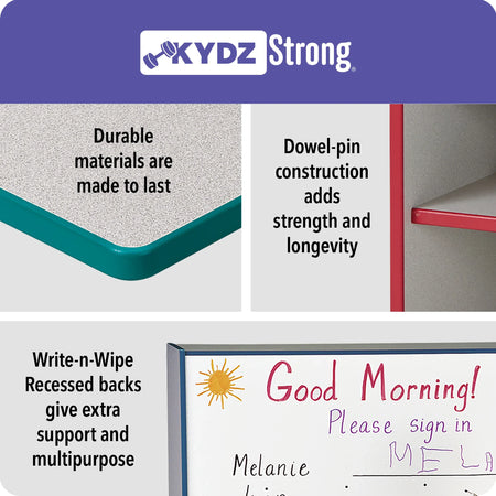 Rainbow Accents® 20 Tub Mobile Storage - without Tubs - Blue