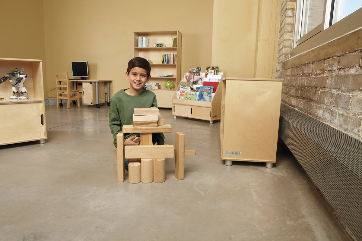 TrueModern® Four-Shelf Bookcase