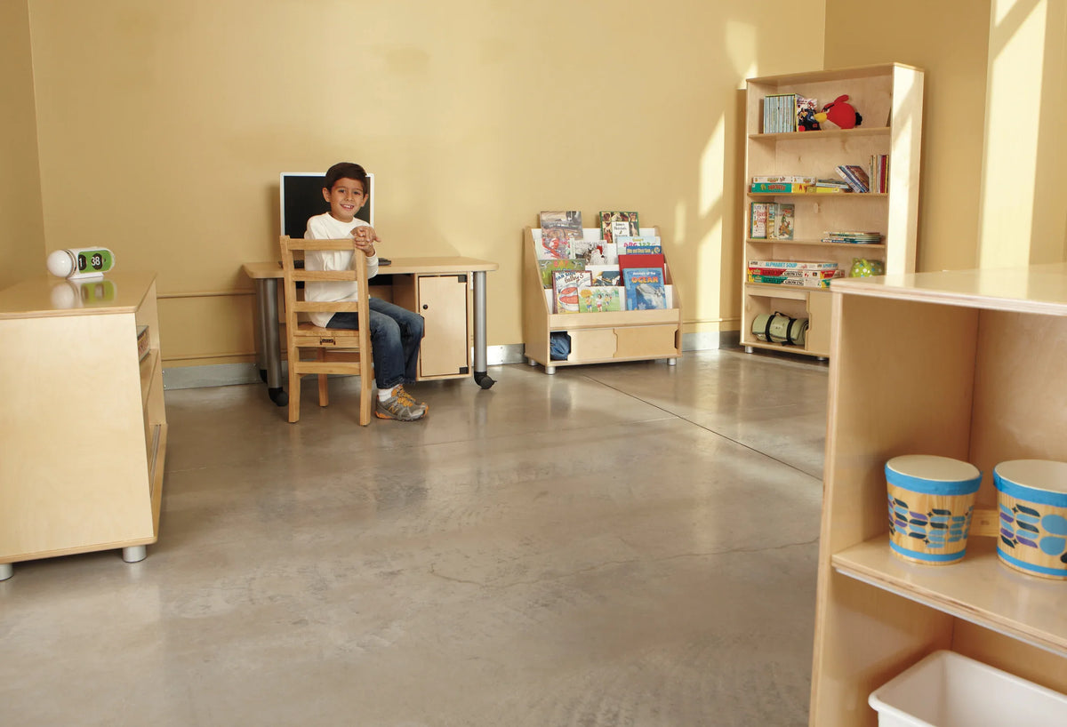 TrueModern® Four-Shelf Bookcase