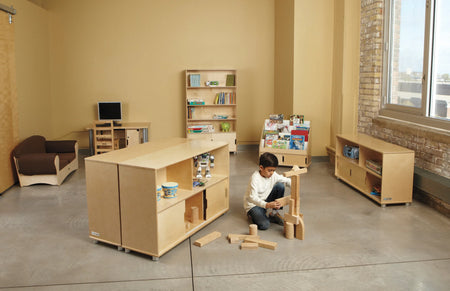 TrueModern® Four-Shelf Bookcase