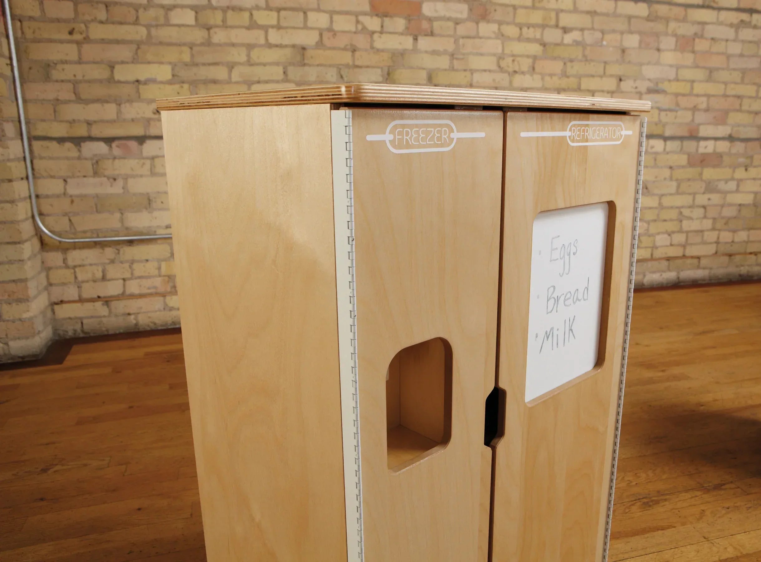 TrueModern® Play Kitchen Fridge