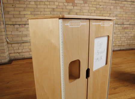 TrueModern® Play Kitchen Fridge