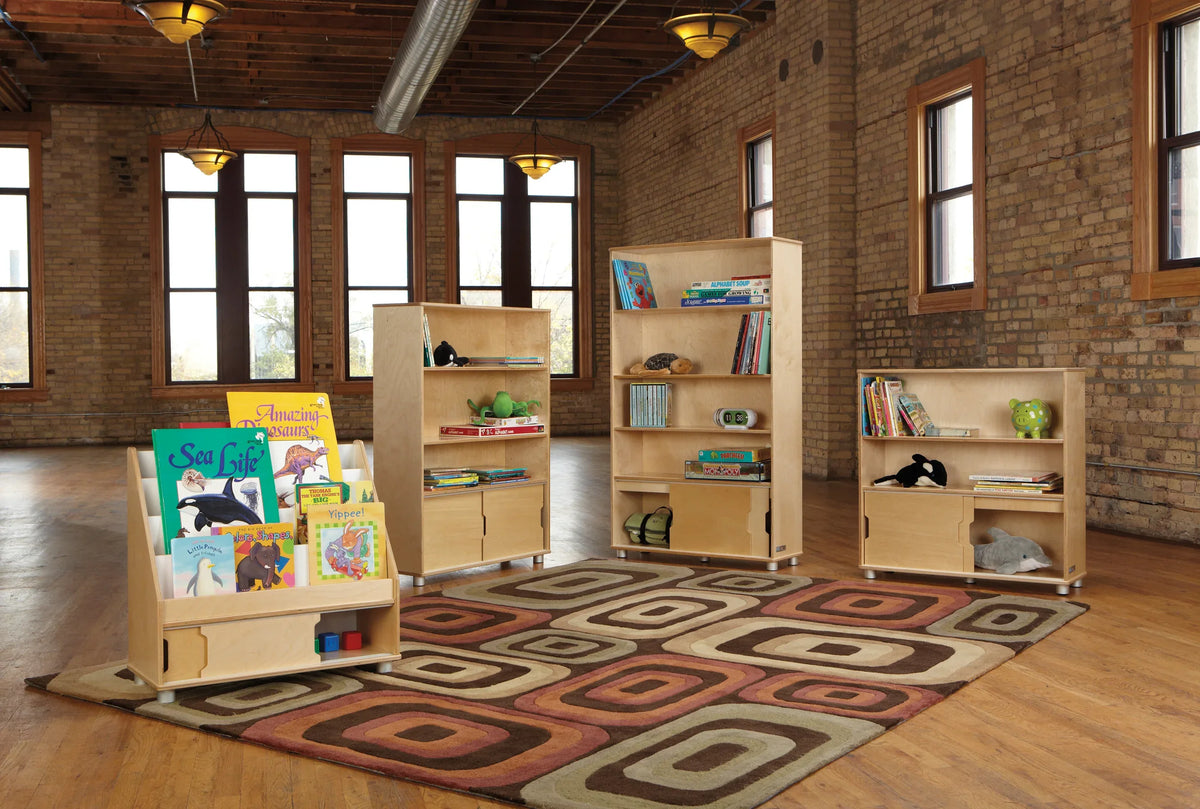 TrueModern® Four-Shelf Bookcase