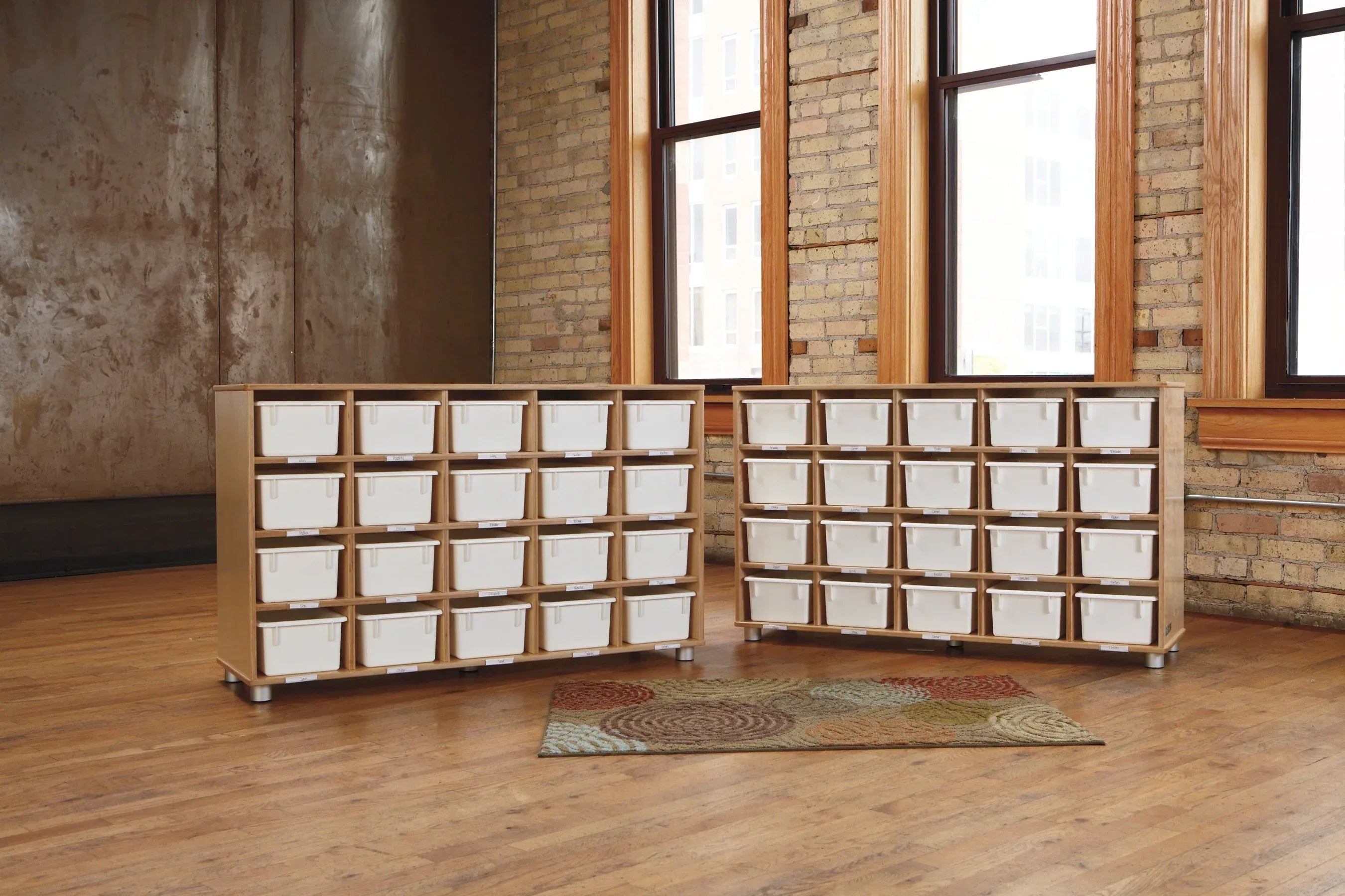 TrueModern® Twenty-Cubbie Shelf