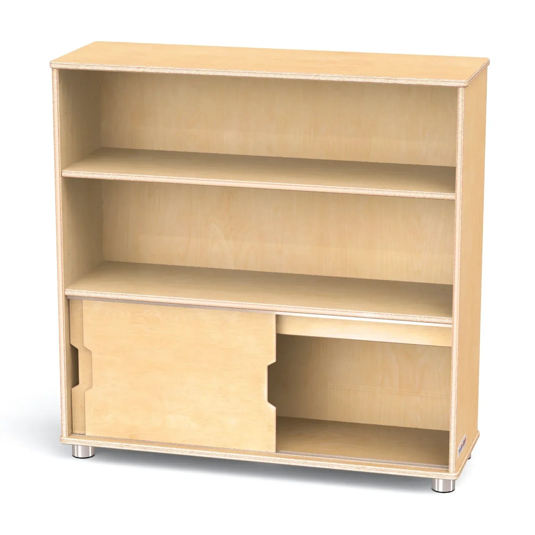 TrueModern® Two-shelf Bookcase
