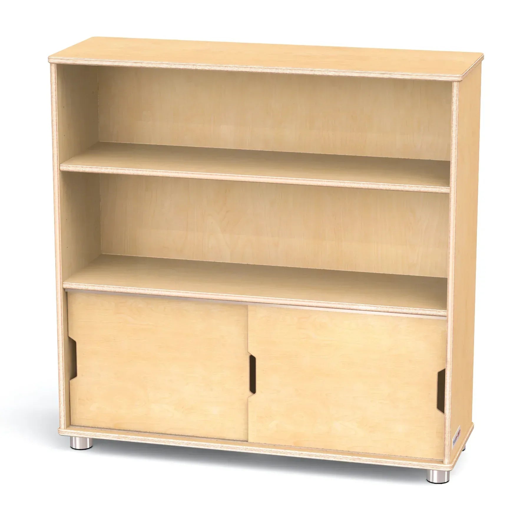 TrueModern® Two-shelf Bookcase