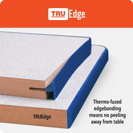 Berries® Rectangle Activity Table - 24" X 36", A-height - Maple/Black/Black