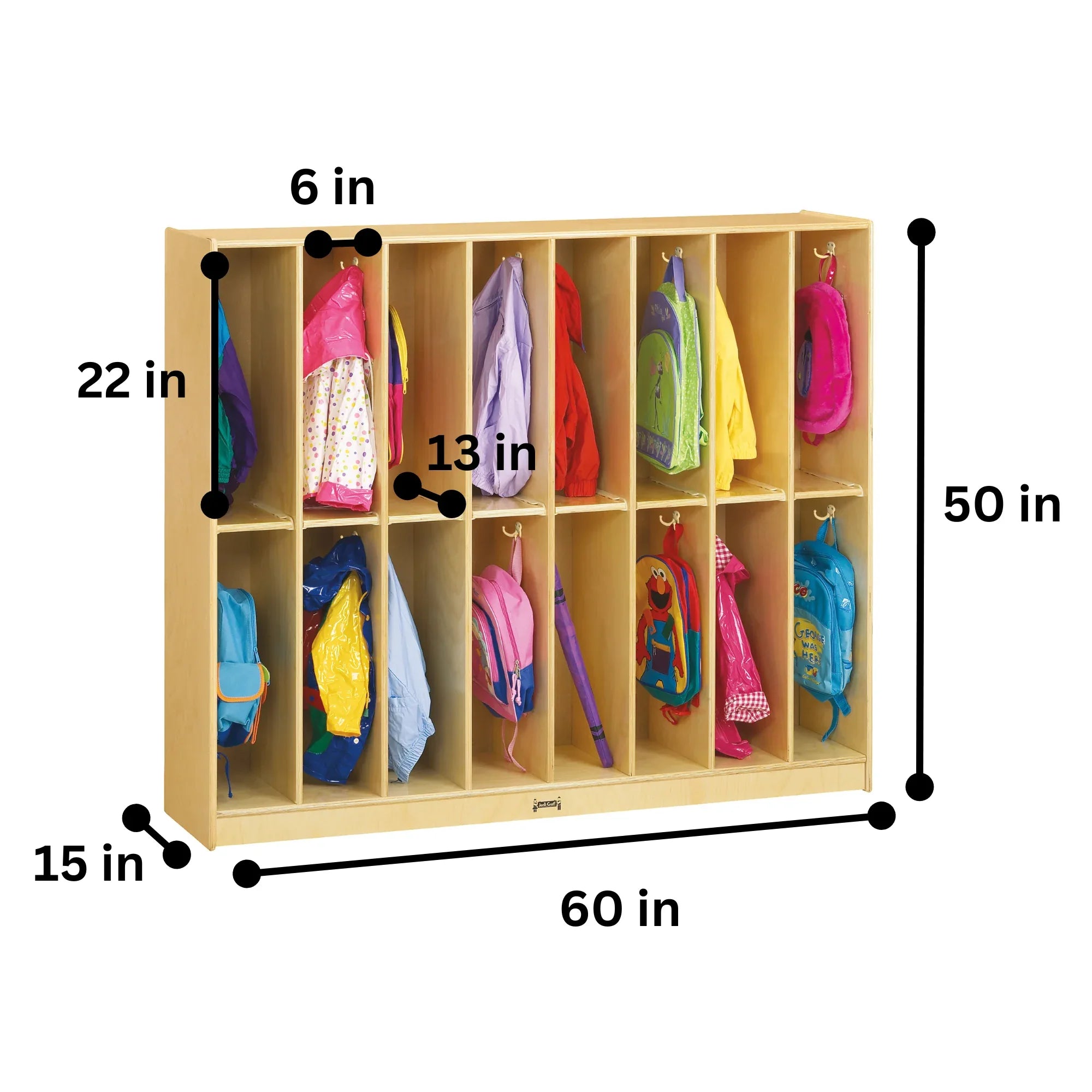 Jonti-Craft® Twin Trim Locker
