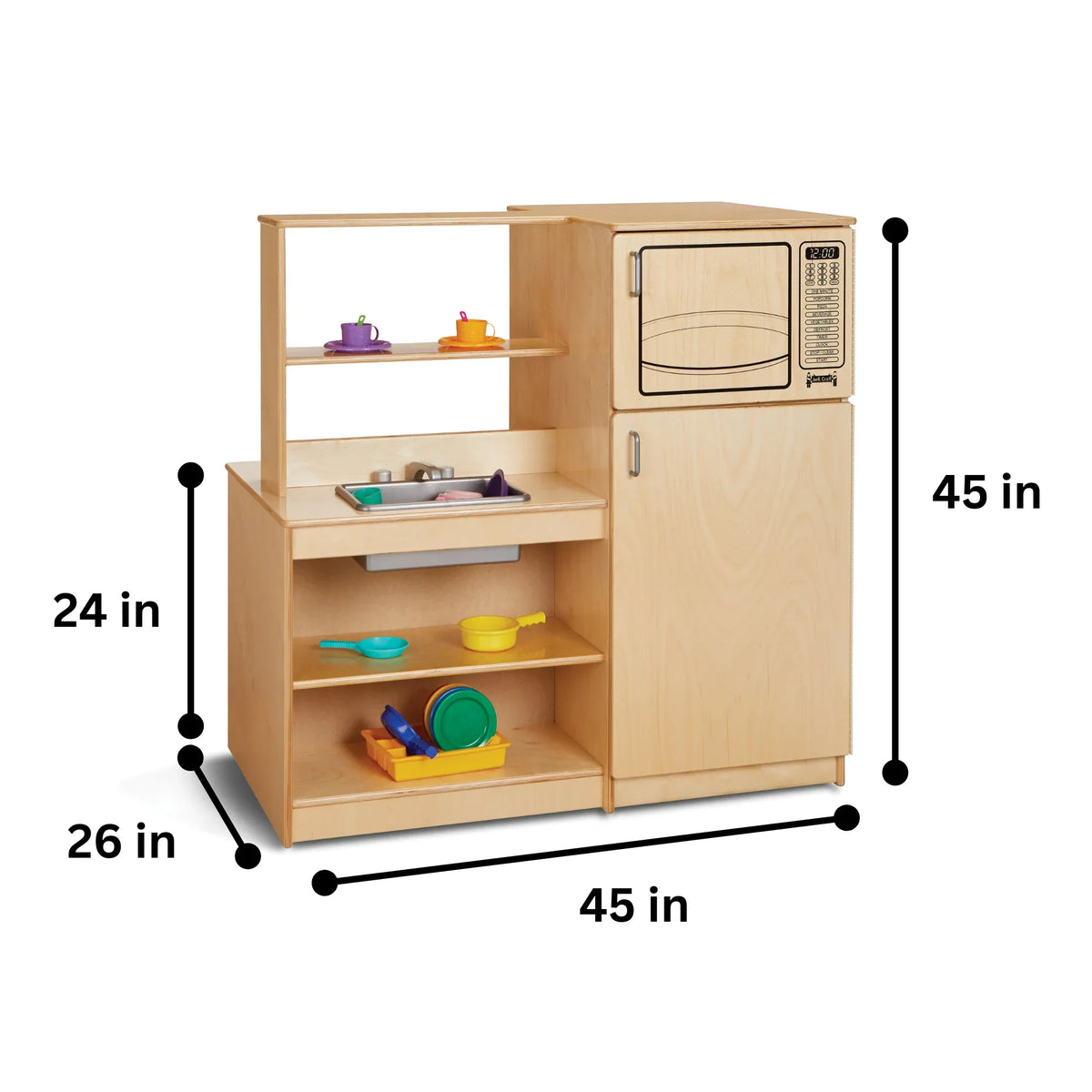 Jonti-Craft® Mobile Kitchen Island