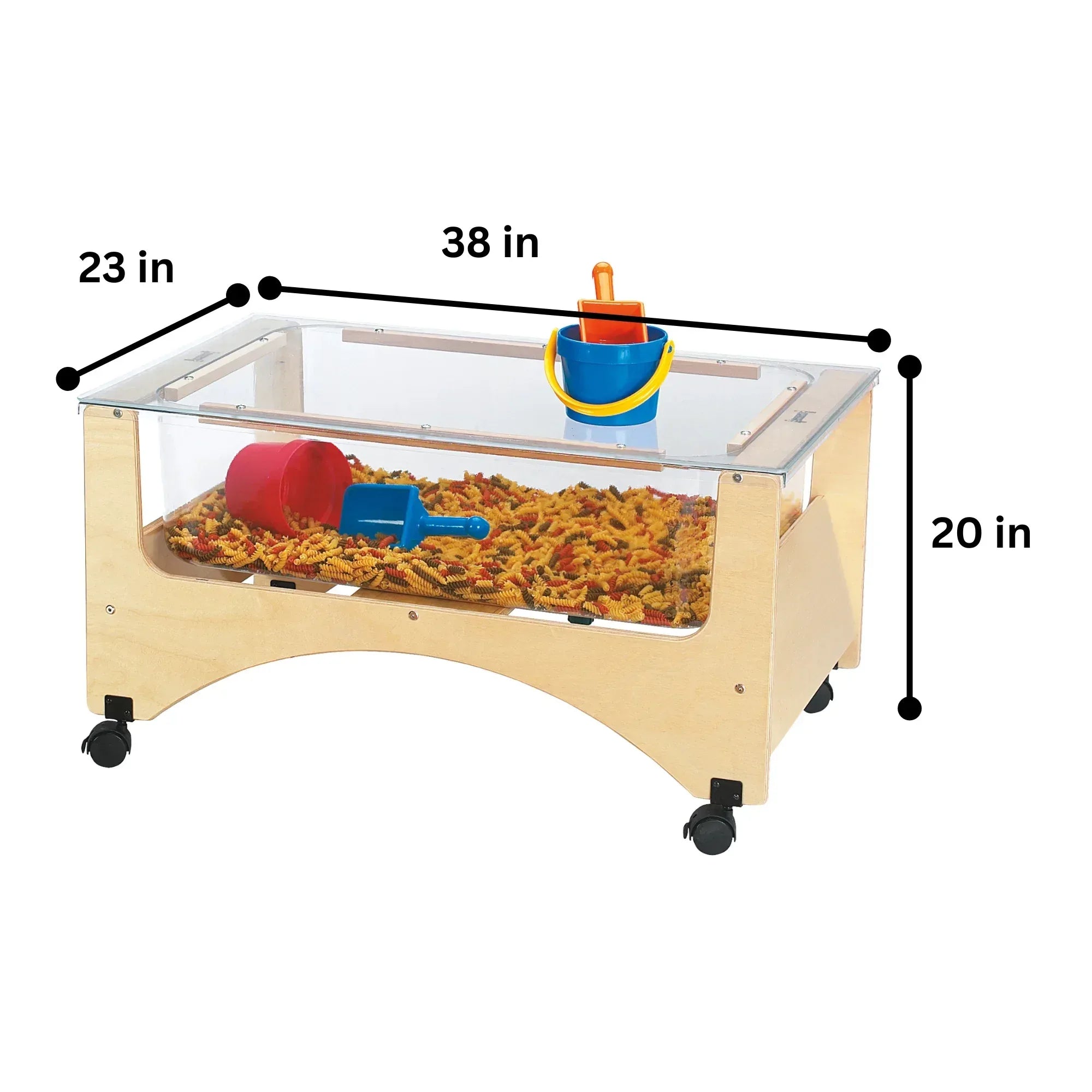 Jonti-Craft® Toddler See-Thru Sensory Table
