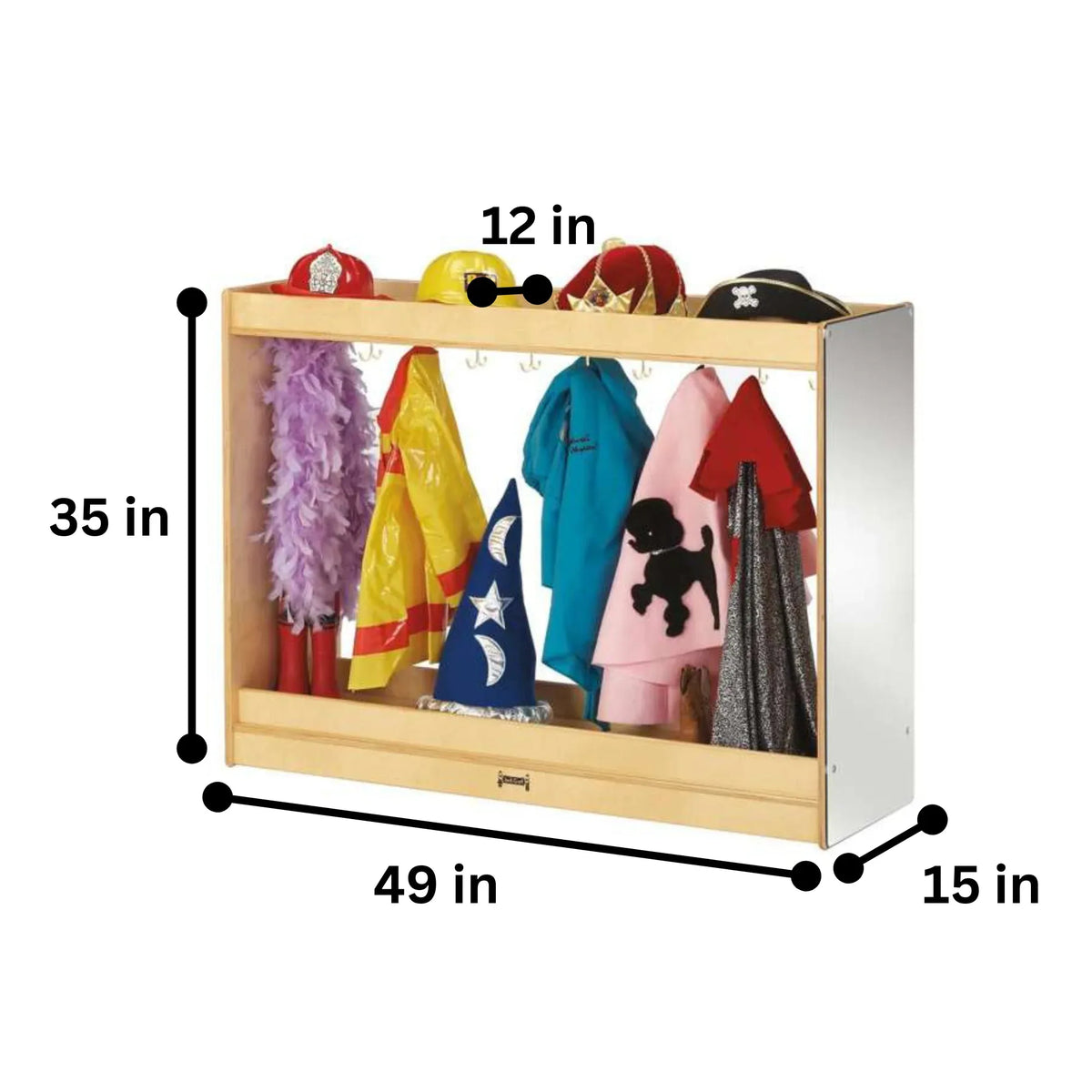 Jonti-Craft® Large Dress-Up Island