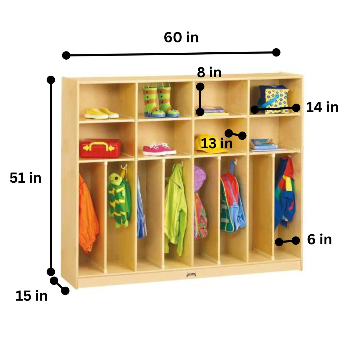 Jonti-Craft® Neat-n-Trim Large Lockers