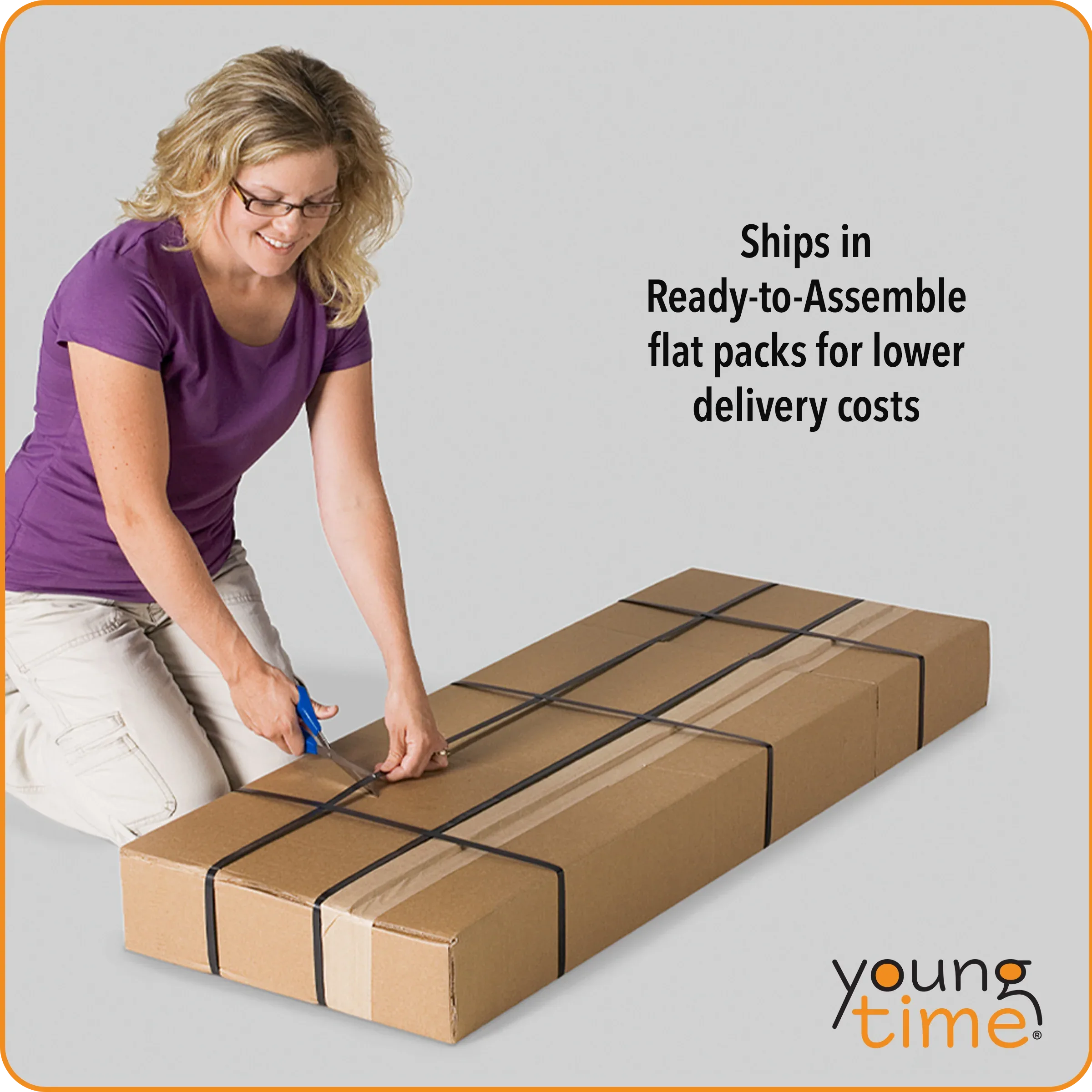 Young Time® Straight-Shelf Storage