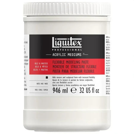Professional Acrylic Flexible Modeling Paste, 32 oz (946 mL)