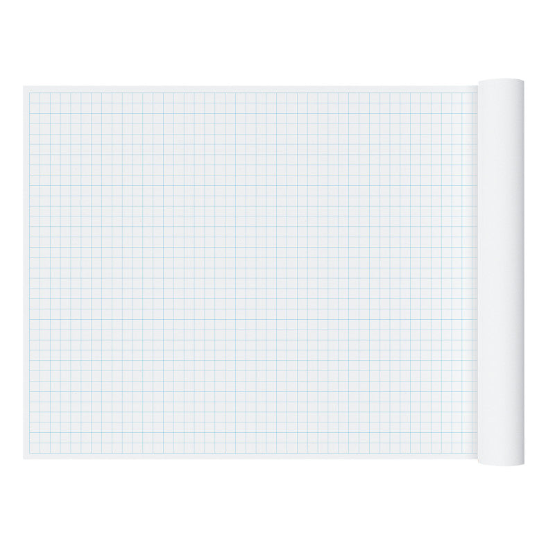 1" Graph Paper Roll, 36" x 120", Blue