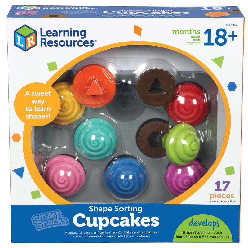Smart Snacks&reg; Shape Sorting Cupcakes