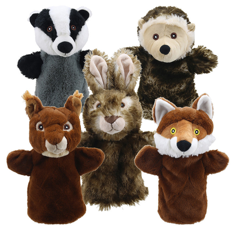 Animal Puppet Buddies: Woodland, Set of 5