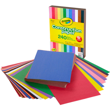 Construction Paper, 240 Sheets