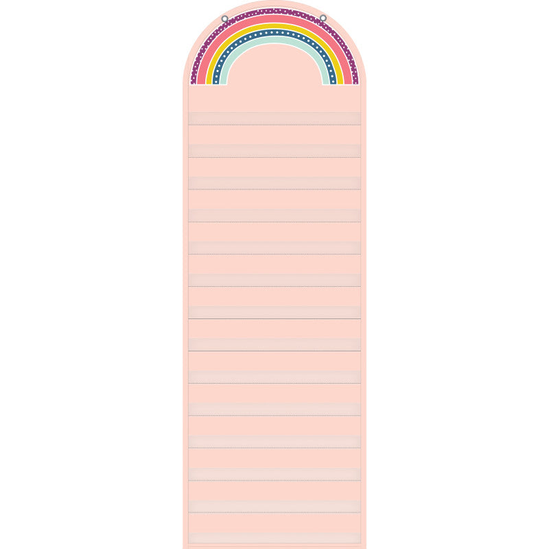 Oh Happy Day Rainbow 14 Pocket Chart