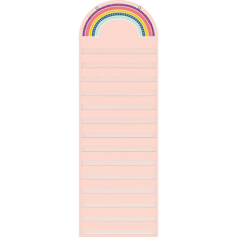 Oh Happy Day Rainbow 14 Pocket Chart