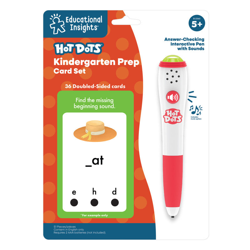 Hot Dots&reg; Kindergarten Prep Set
