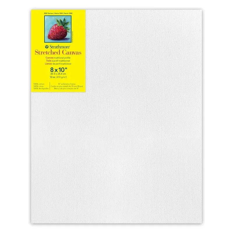 300 Series Traditional Stretched Canvas, 8x10 inch